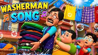 Fun Learning Rhymes for Kids Washerman Song &amp; Finger Family Compilation