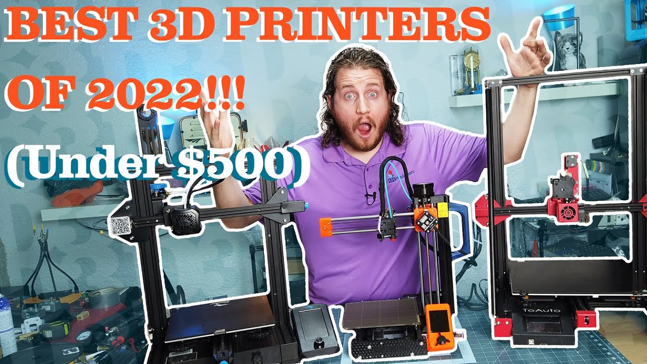 komme princip Først The BEST Budget 3D Printers of 2022! (Under $500 USD) - YouTube