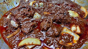 Gulai Daging Buku Besar Kenduri Kahwin Di Kelantan | Sangat Nostalgia