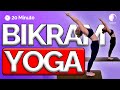 20 minute bikram hot yoga class with a twist
