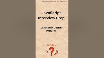 large video javascript design patterns 1