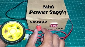 DIY Power Supply using LM317 Adjustable Voltage Regulator