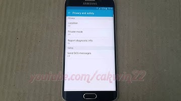 Android Lollipop : How to Change Private Mode Access Type on Samsung Galaxy S6