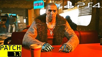 CYBERPUNK 2077 HOTFIX 1.11 PS4 Slim Gameplay & Graphics (Free Roam) | CYBERPUNK 2077 PATCH 1.11 PS4