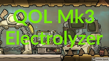 QOL Mk3, 4 Electrolyzer operational : Oxygen not included