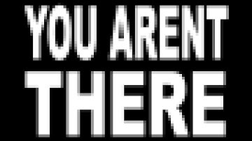 you arent there - vidken (official lyric video)