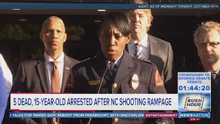 5 dead, 15-year-old arrested after NC shooting rampage | Rush Hour