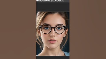 Transform Eyeglass Colors in Photoshop – Quick & Easy Tutorial #Shorts