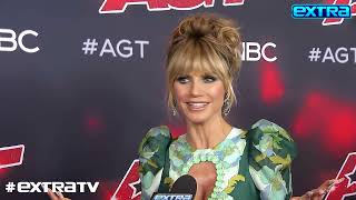 Heidi Klum Says Daughter Leni ‘Winged It’ on the Runway for D&G