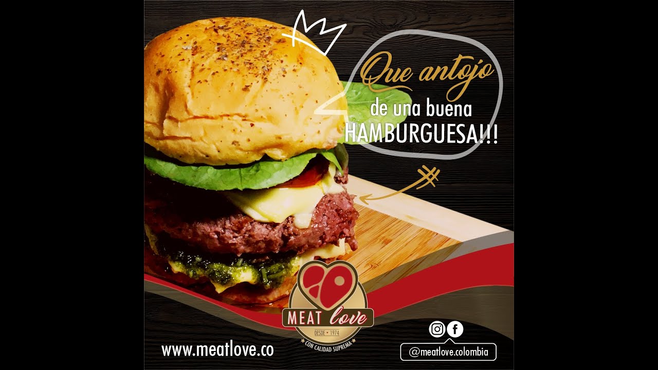 RECETA FÁCIL Y RÁPIDA DE HAMBURGUESA (De la mejor carne)