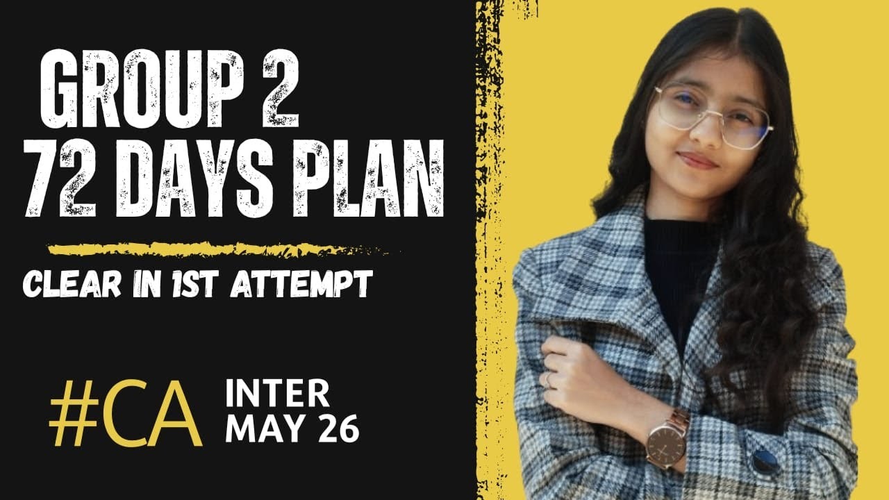 Stick to this strategy and clear your CA Inter may 26 group 2 - YouTube