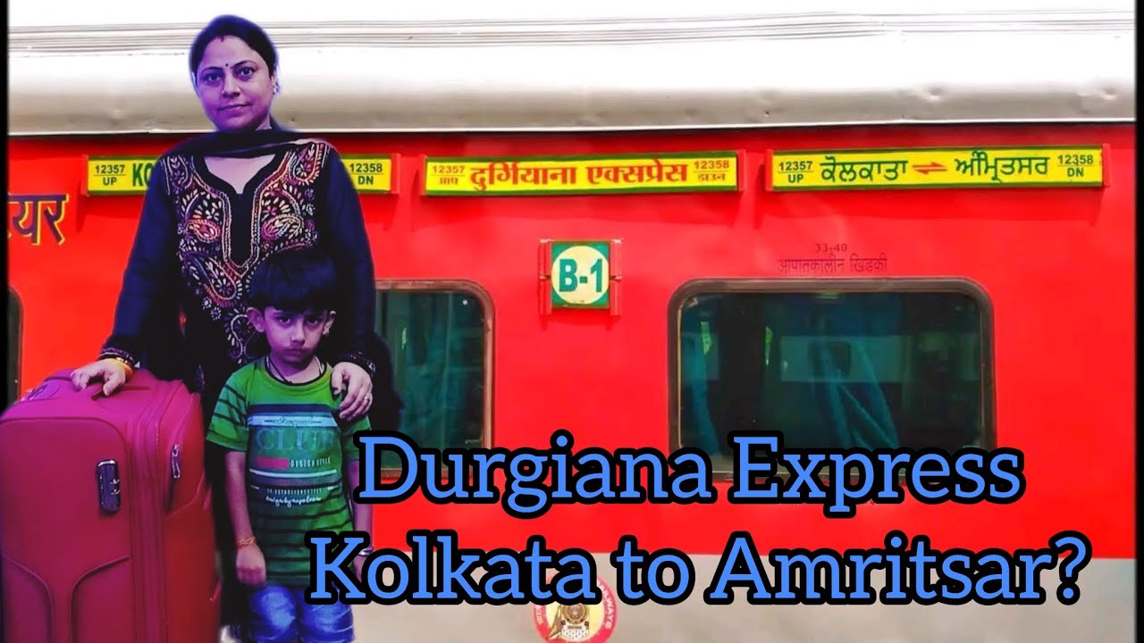 Durgiana Express 12357||Durgiana Express Train Journey||Train Journey ...