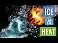 When to use Ice or Heat for treating a Sports Injury
