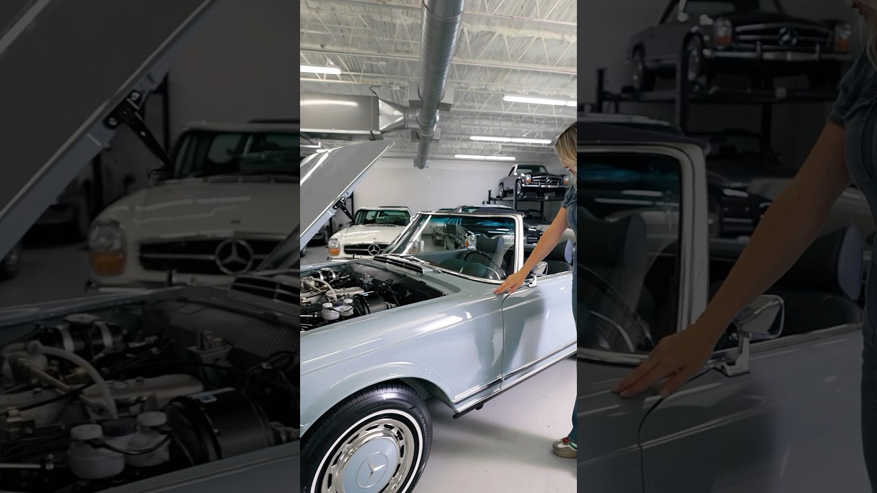 280SL Mercedes Benz timeless elegance fantastic design 🤩