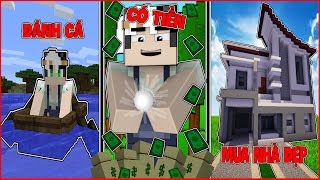 LÀM THẾ NÀO ĐỂ MUA ĐƯỢC CĂN NHÀ TRÊN BIỂN ĐẸP NHẤT TRONG MINECRAFT*LÀM VIỆC MUA NHÀ TRONG MINECRAFT