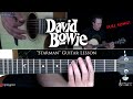 Starman Guitar Lesson - David Bowie