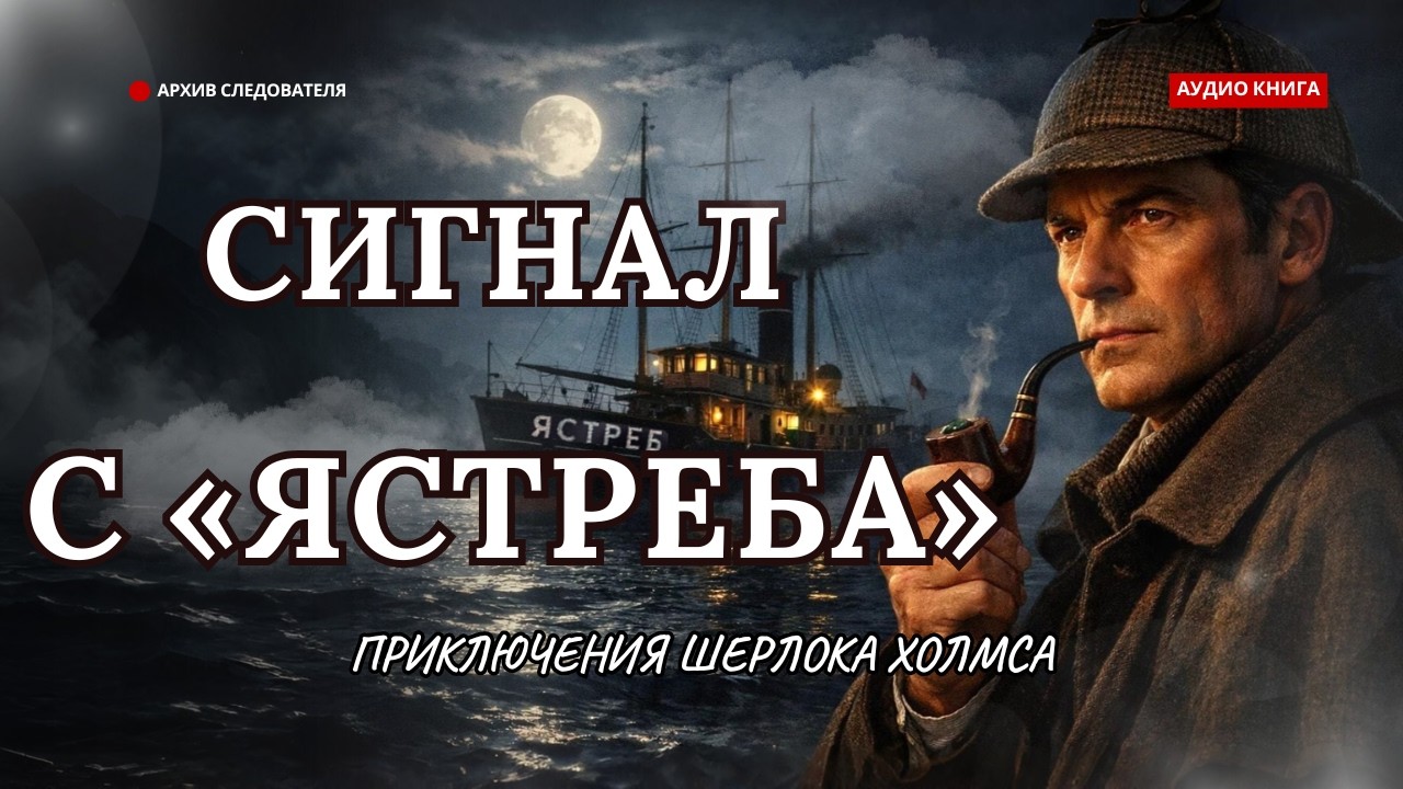Яхта «Ястреб»: морзянка в ночи и контрабанда | Шерлок Холмс | Аудио рассказ