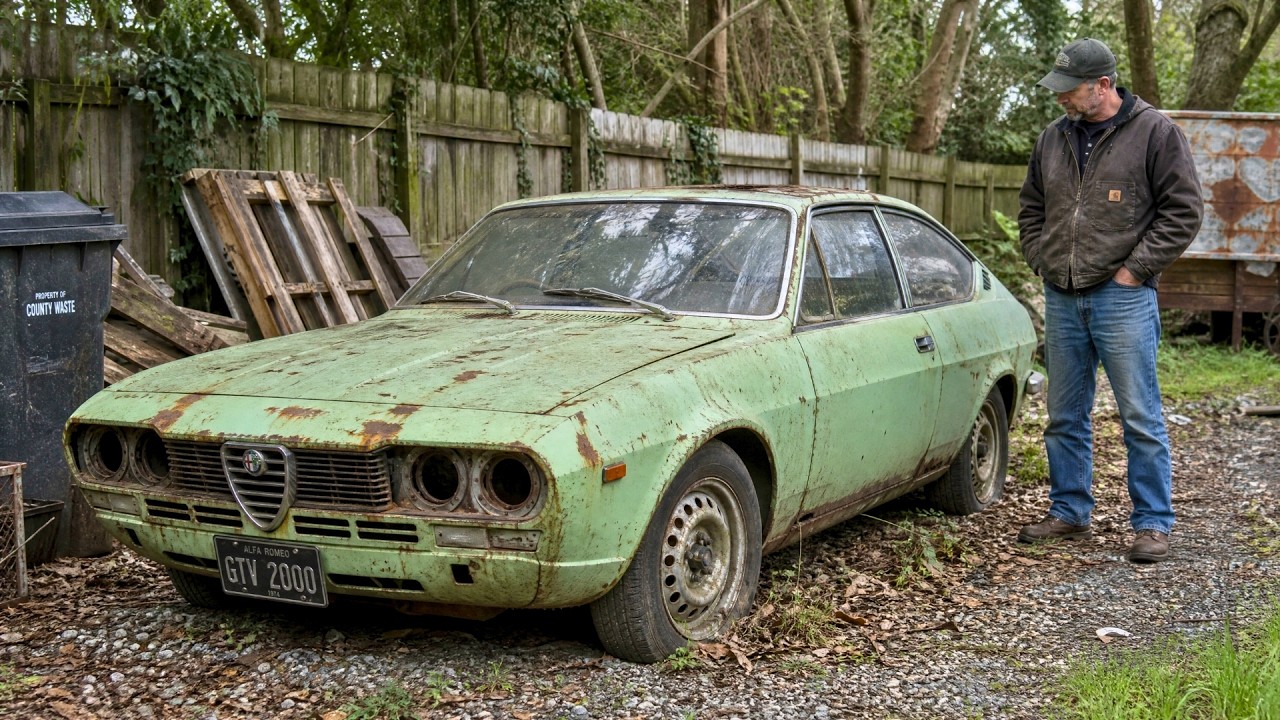 Man Builds a FERRARI From an Abandoned CLASSIC | Start to Finish by @HomeBuiltByJeff