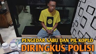 PENGEDAR SABU DAN PIL KOPLO ASAL DESA BORENG KECAMATAN LUMAJANG DIRINGKUS POLISI TANPA PERLAWANAN