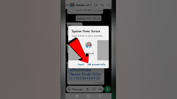 Add WhatsApp Chat Shortcut | How To Add WhatsApp Chat Shortcut On Home Screen | #sorts #viral