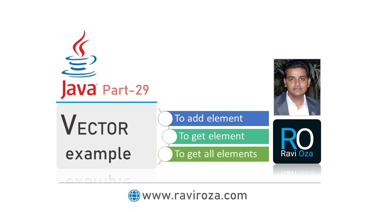 Java Part-29 | Vector class example (Gujarati) - YouTube