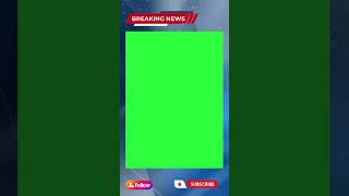 Reels Green Screen | Shorts Green Screen News Jacket