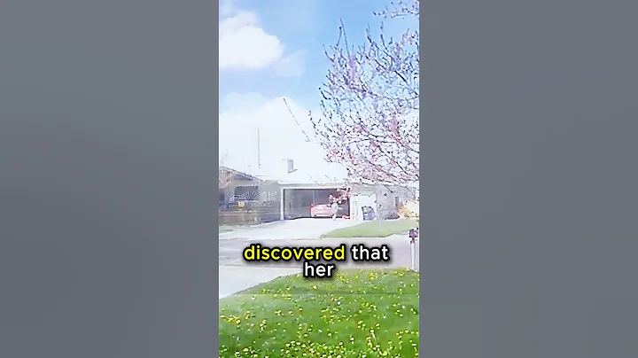 Doorbell camera captures girl helping an elderly woman!