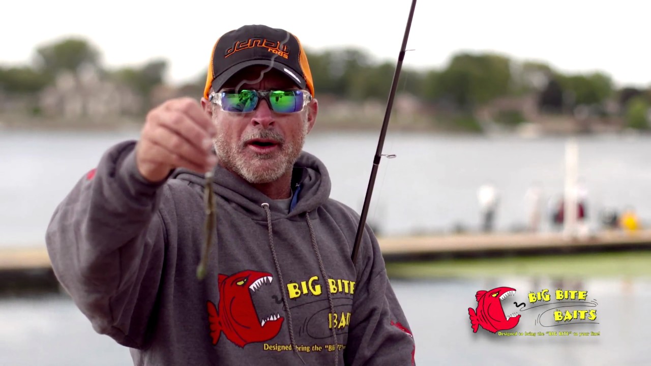 Jeff Kriet on Fishing the Big Bite Baits Coon Tail Worm 