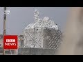 Exclusive pictures of nuri mosque and its lea
