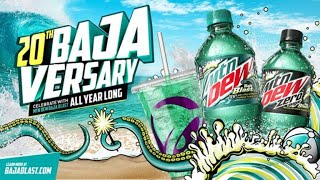 MTN DEW® BAJA BLAST® Available in Stores All Year in 2024!