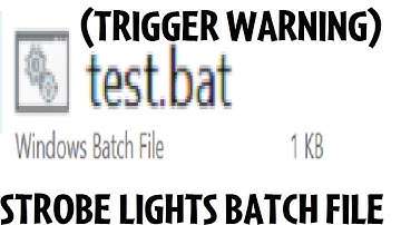 A weird BAT file (TRIGGER WARNING)