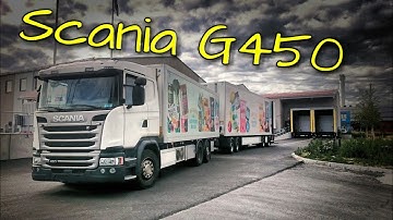 Full Day of Work - Driving to Åkersberga + Trailer Reversing! Scania G450, Truck Vlog 9 AUG 2017
