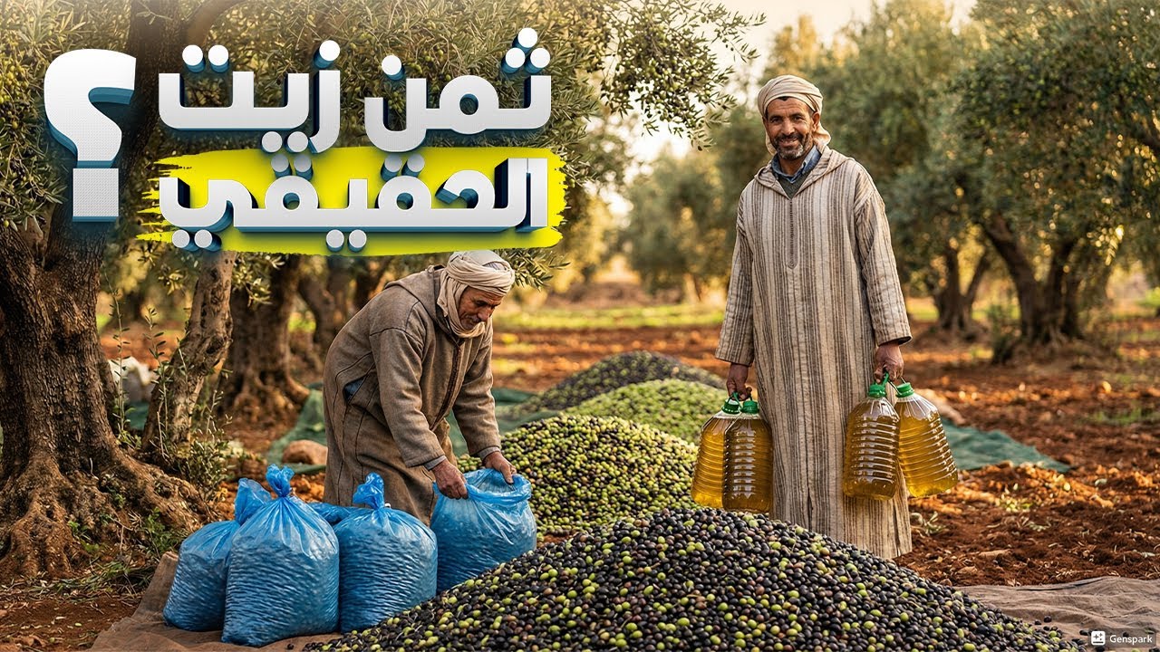 أسرار و مراحل عصر الزيتون من الفلاح إلى المستهلك - Secrets and Stages of Olive Oil