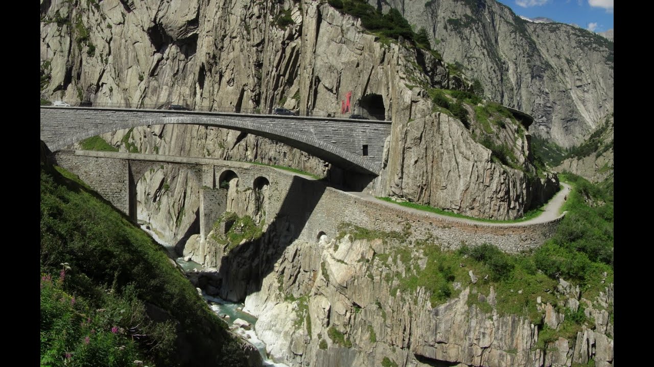Teufelsbrücke, Switzerland - YouTube