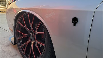 Airlift 3H height sensor install Dodge Challenger