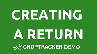 Creating A Return