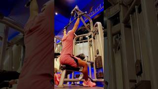 Lat pull down| back biceps| lats workout| rowing| wide grip pull down| #shorts #short #ytshorts