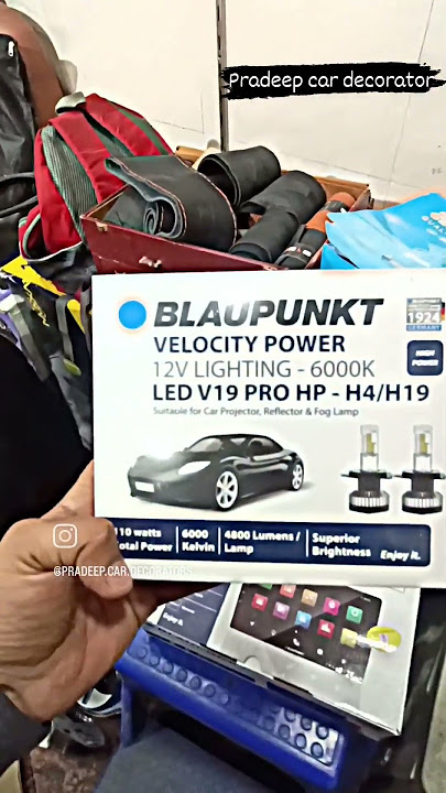 BLAUPUNKT Velocity V19 H7 - LED Bulb (12V, 6000K, 110W)