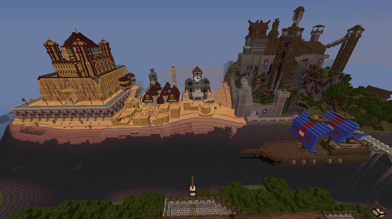 Королевство в майнкрафте карта