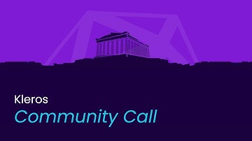 Kleros Community Call (10/06/2021) | Decentralized Dispute Resolution ⚖️
