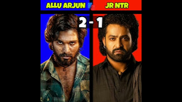 ALLU ARJUN vs JR. NTR Top 4 Highest Grossing Movies #alluarjunpushpa2 #jrntrdevara #pushpa2 #jrntr