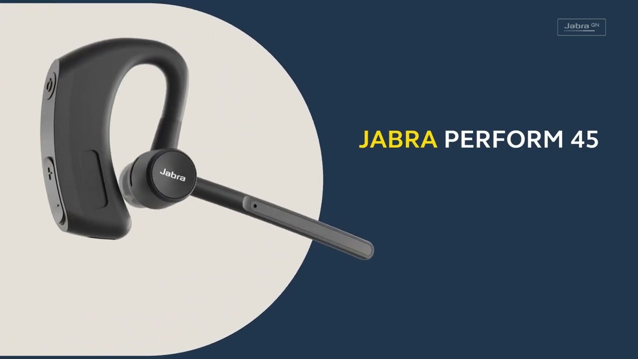 Jabra Talk 45 Casque Sans fil Crochets auriculaires, Ecouteurs  Appels/Musique Bluetooth Noir