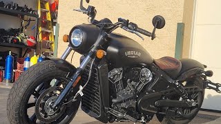 Review: Everything I love, Indian Scout Bobber