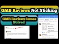 Google My Business Reviews Not Showing Up Publicly