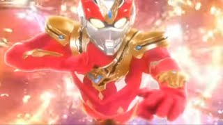 Ultraman Victorious & Ultrawoman Victorina Transformation - Gigantic Hero Victorious