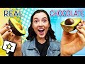 Real VS Chocolate Foods!
