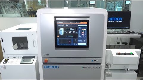 OMRON APAC VP9000 SPI Automated 3D Solder Paste Inspection Machine