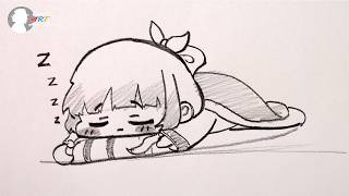 How to Draw Chibi Cute Maomao | Anime Drawing
