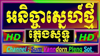 អនិច្ចាស្នេហ៍ថ្មី ភ្លេងសុទ្ធ ,អនិច្ចាស្នេហាខ្ញុំ ភ្លេងសុទ្ធ cambodia karaoke cover new version S770 screenshot 2
