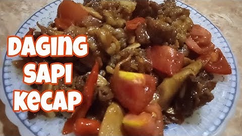 RESEP DAGING SAPI KECAP SIMPLE  SUPER ENAK ENAK DI JAMIN KETAGIHAN // RESEP SUPER SIMPLE
